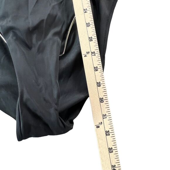 Chelsea28 Swimsuit Womens Large Black One Piece Convertible 4 Way Halter Plunge - Picture 10 of 16